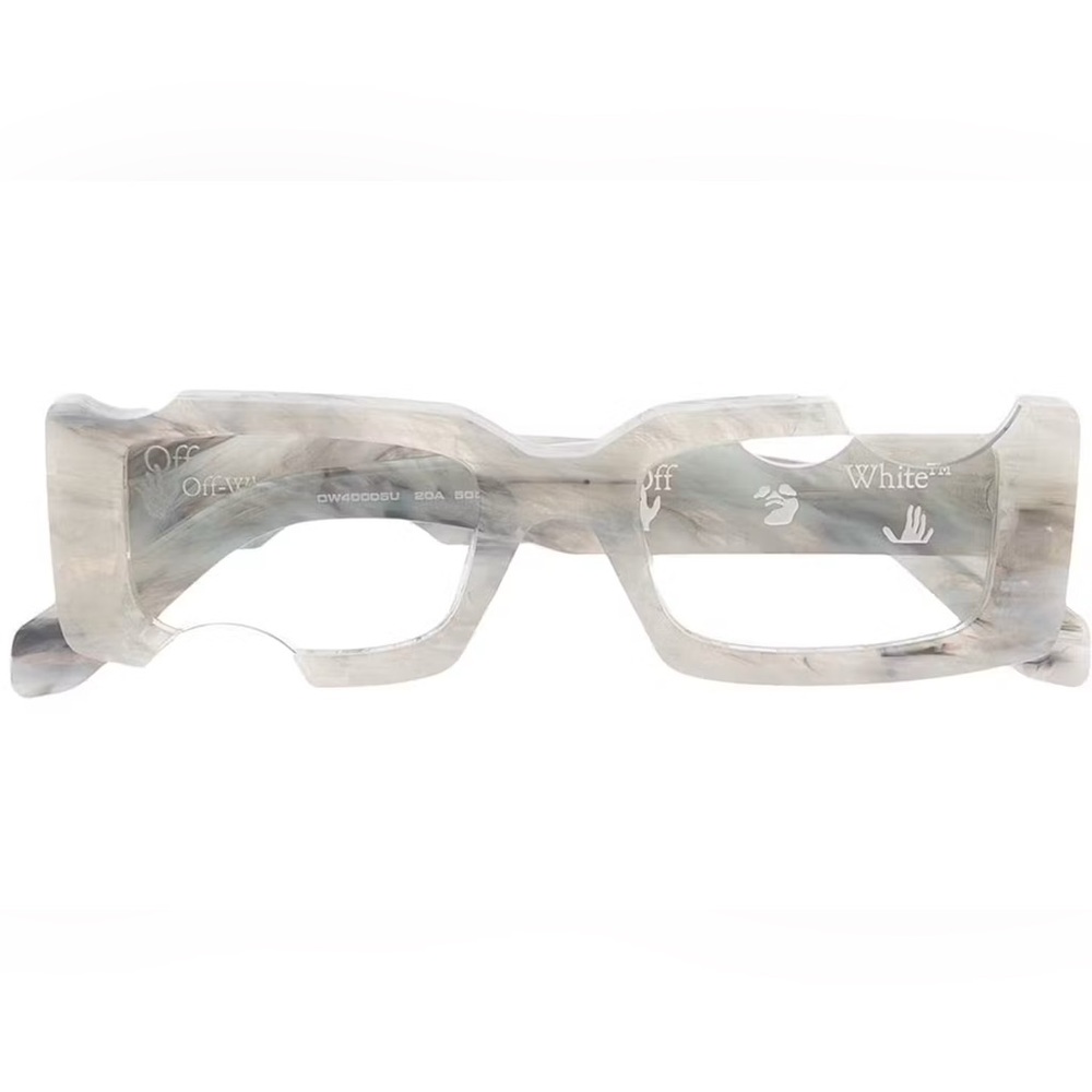 Off-White Cady Frame Sunglasses Marble NEW